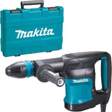 Imagem de Martelo Rompedor Sds Max 1100W 220v HM0870C Makita, Azul, 220V