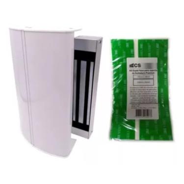 Imagem de Fechadura Magnética Eletroima Com Suporte e Adesivo