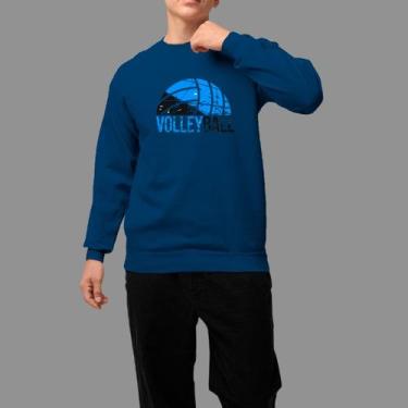 Imagem de Camisa Basico Moda De Rua Inverno Blusa De Frio Tecido Macio Volley So