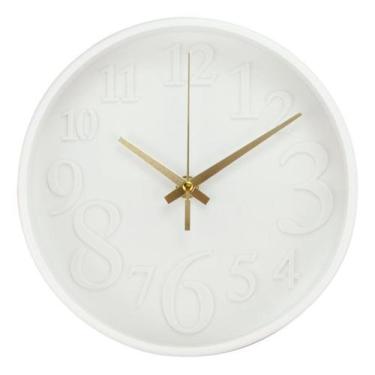 Imagem de Relógio De Parede Moderno Pequeno Borda Funda - 20cm - Taimes