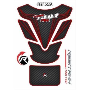 Imagem de Adesivo Protetor De Tanque Moto Cbr 600 Rr Resinado - Resitank