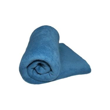 Imagem de Manta Cobertor Macio Casal Queen Varias Cores - Tati Enxovais, azul ce