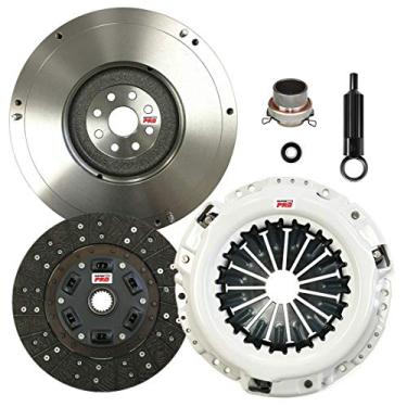 Imagem de ClutchMax Kit de embreagem PRO Performance Stage 2 com volante compatível com Toyota 4Runner 1995-2004, Tacoma, T100, base de captador Tundra DLX SR5 2WD 4WD 3.4L 5VZFE (CP16077HDFW-ST2)