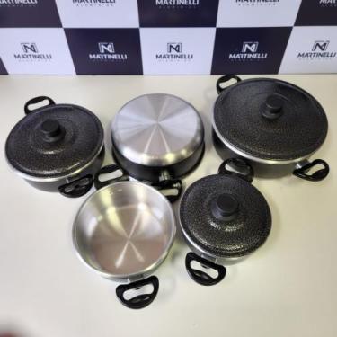 Imagem de Jogo de Panela 5 Peças Premium Martinelli Custo-benefício - Martinelli