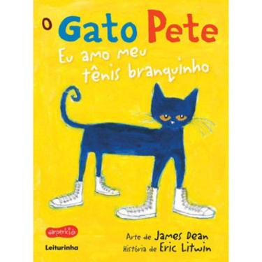 Imagem de O Gato Pete - Eu Amo Meu Tênis Branquinho