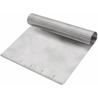 Imagem de Espátula Em Inox Prática Raspador De Massa c/ Cabo Tubular - Mimo