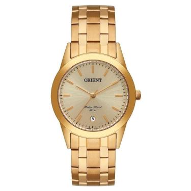 Imagem de Relógio Dourado Masculino Orient Eternal MGSS1179