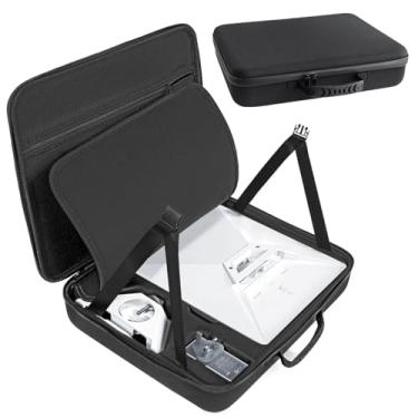 Imagem de Qonakism Estojo Starlink Mini, Estojo De Transporte Para Viagem Ao Ar Livre Para Satélite, Espuma De Corte Preciso Protege O Starlink Mini, Suporte, Adaptador De Tubo, Fonte De Alimentação, Cabo E