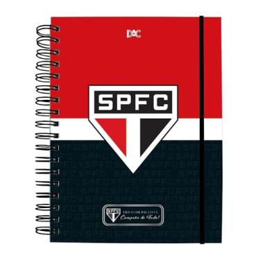 Imagem de DAC - Caderno Smart Universitário com 80 folhas (90g) Fechamento em Elástico - São Paulo FC