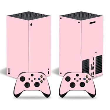 Imagem de Xbox Series X Digital Stickers Full Body Vinyl Skin Decal Protective Cover for Microsoft Xbox Series X Digital Console and Controllers (Series X Digital Pink 4)