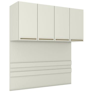 Imagem de Ponte Casal Modulado 4 Portas 185x165 cm Seletto Areia Henn