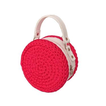 Imagem de Bolsa Infantil em Crochê Redonda100% Artesanal Kits For Kids