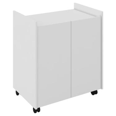 Imagem de Mini Multiuso Casa Escritótio Cozinha Gabinete de Banheiro Eccos Branco