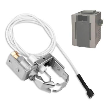 Imagem de Sxkxm 002003F Pilot Natural/Tampa de propano compatível com aquecedor de piscina Raypak, substituição para Raypak 106A, 206A, 266A, 336A, 406A, 405B, R403, RP2100, R156A Piloto de aquecedor de piscina