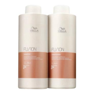 Imagem de Shampoo E Condicionador Wella Fusion 1l