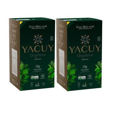 Imagem de 2 Erva Mate Chimarrão YACUY ORGÂNICA VÁCUO S/GLÚTEN 1kg