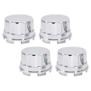 Imagem de Yctze 4PCS Wheel Poeira Conjunto para ATV Quad Go Kart Rims - Proteção Eficaz para Rodas e Jantes (Cabeça plana de plástico)