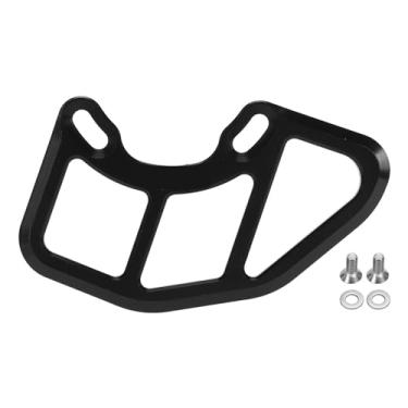 Imagem de Bicicleta Guia Cadeia Estabilizador Liga de Alumínio Bicicleta Bash Guard para 26T ‑ 36T Correntes Mountain Bike (Preto)