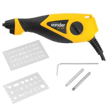 Imagem de Caneta Eletrica Gravadora Em Madeira Pedras E Metal Vonder, 220V