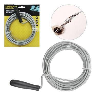Imagem de Desentupidor De Canos E Encanamentos Flexível 5 Metros X 5mm - Startoo