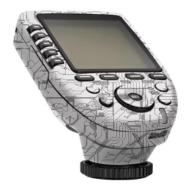 Imagem de X Pro Flash Skin Coat Wrap Película Protetora Decalque Corpo Adesivo Anti-Risco Acessórios para Godox XPro Wireless Flash Trigger (Circuit White)