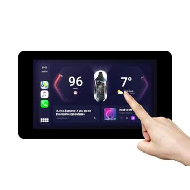 Imagem de Placa de desenvolvimento LCD sensível ao toque ESP32-S3 de 7 polegadas, tela IPS colorida de 1024 × 600 65K, processador LX7 Dual-core de 32 bits, frequência de até 240 MHz, suporta Wi-Fi de 2,4 GHz e