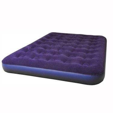 Imagem de Colchão De Casal Inflável Com Bomba De Ar + Kit De Reparo