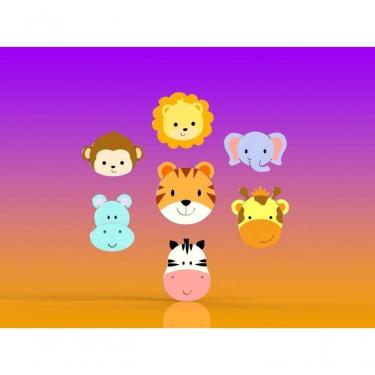 Imagem de Cortador Kit Safari 7 Modelos Modulares Tamanho 6cm