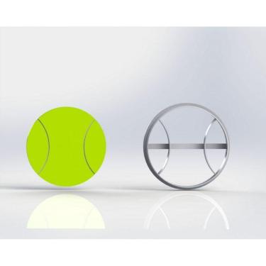 Imagem de Cortador Bola de Tênis Tamanho 6cm