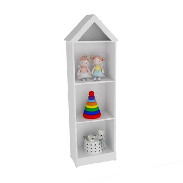Imagem de Casinha Organizadora De Brinquedos Infantil Amanda 100% Mdf