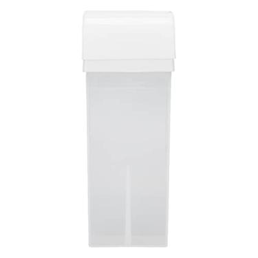 Imagem de Remoção de cabelo vazia garrafa de cera Reciliante recarregável Roller de garrafa de garrafa Profissional de salão de salão ABS Material ABS 150g Capacidade para uso doméstico