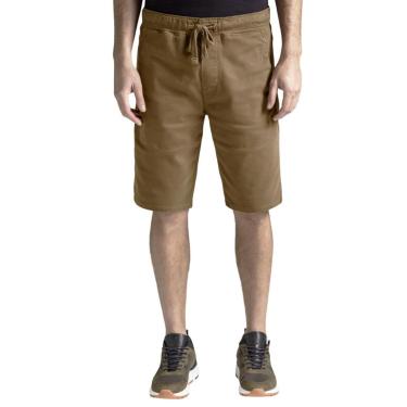 Imagem de Bermuda Sarja Hangar 33 Jogger Marrom Avela Tam. 50-Masculino