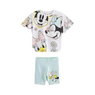 Imagem de Conjunto de Agasalho de Verão para Bebê - Estampa de Desenho Animado -