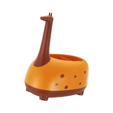 Imagem de menolana Suporte de caneta fofo, organizador de mesa, papelaria, decoração de casa, caixa de armazenamento, suporte de pincel de maquiagem para crianças, grande