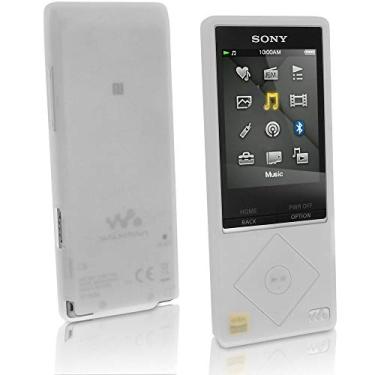 Imagem de BestforYou Capa para Sony A15, capa de silicone para Sony Walkman NWZ-A15 NWZ-A17 NW-A25 NW-A27 8GB 16GB 32GB e 64GB + protetor de tela (transparente)