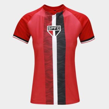 Imagem de Camisa São Paulo Florian Feminina - SPR, Vermelho, GG