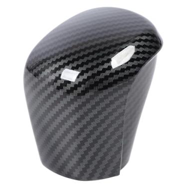 Imagem de KIMISS Tampa do Botão de Troca de Mudança de Fibra de Fibra de Carbono Estilo de Fibra de Carbono Protege o Traseiro de Handebol de Mudança Yaris Cross XP210 2023-2024