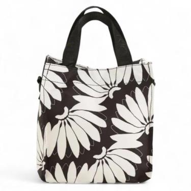 Imagem de Bolsa Mimo Farm Copabanana Branca e Preta Verão 25