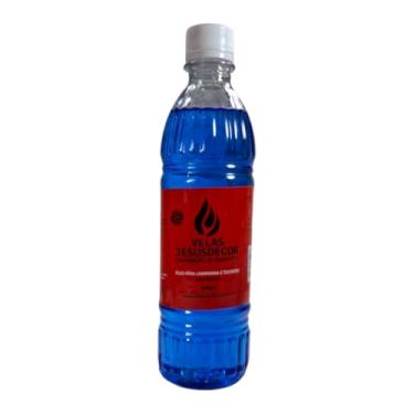Imagem de Fluido Normal Citronela Para Vela Lamparinas Tocheiros - 500ml (Azul, 1)