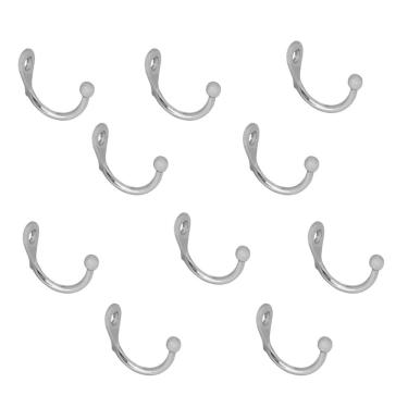 Imagem de Kit com 10 Cabides Classic Ducon Metais Comado