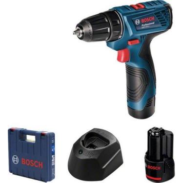 Imagem de Parafusadeira/Furadeira Bosch GSR120 12V com 1 Bateria 2 Ah, 110V