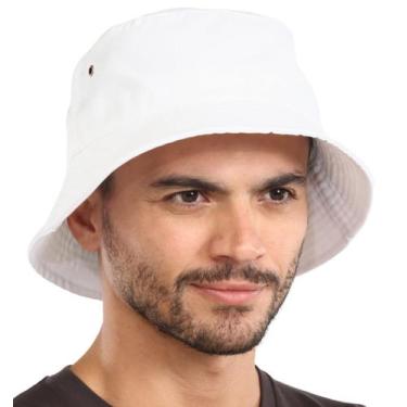 Imagem de Chapéu Bucket Hat Tough Summer Fisherman Beach White - Tough Headwear