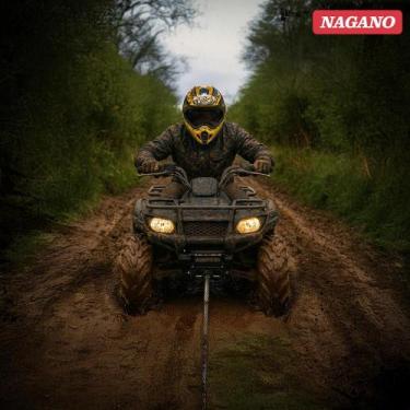 Imagem de Guincho Elétrico 3000LB 1361 KG 12v para Quadriciclo Jipe Troller - Na