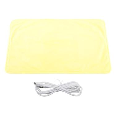 Imagem de Phefop Aquecimento Rápido do Manta de Aquecimento Elétrico de Grafeno, Conector de Energia Isolada Cobertor Aquecido USB para Camping de Viagens Em Casa, Xale de Almofada Formal 50x30cm (#1)