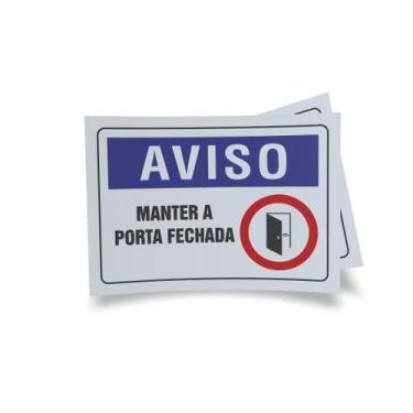 Imagem de Kit 3 Placas sinalização 15x21cm EM PVC PL(1001) - Tema: Condomínio Ma