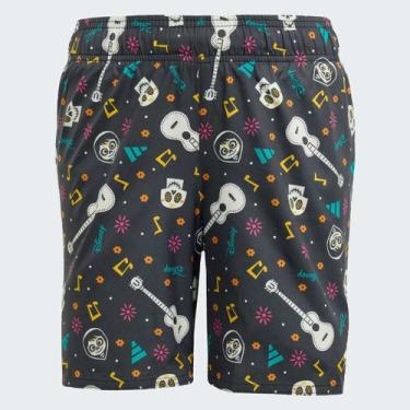 Imagem de Shorts de Natação Adidas Disney Viva Infantil Preto, 10 ANOS