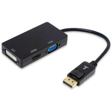 Imagem de Cabo Adaptador displayport x hdmi / vga / dvi - Lotus