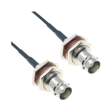 Imagem de Conector Bnc Macho E Fêmea, Conector De Porca, Cabo Rg174, Extensão De