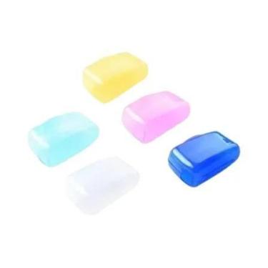 Imagem de Capa De Viagem Portátil Para Escova De Dentes, 5 Peças, Estojo De Prot