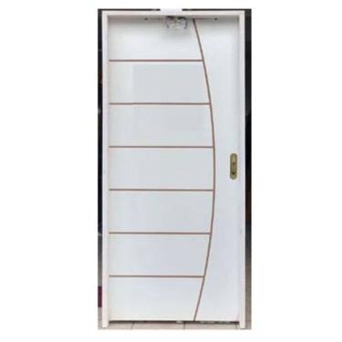 Imagem de Porta De Madeira Frisada Hdf Branco Completa 2.15x0.86 Lado Esquerdo